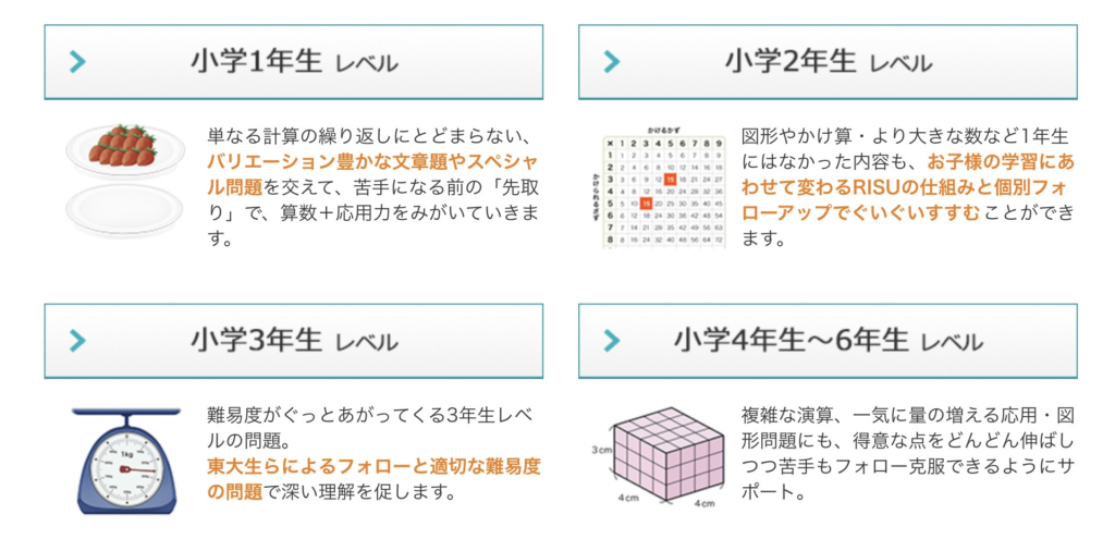 RISU算数実力テスト